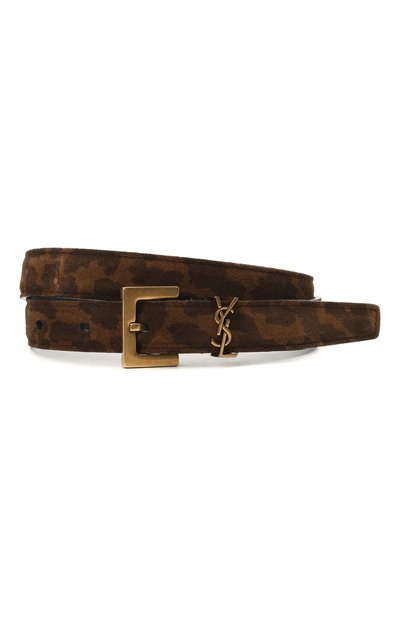 Кожаный ремень monogram SAINT LAURENT, арт. 554465/2VJ0W, фото 1