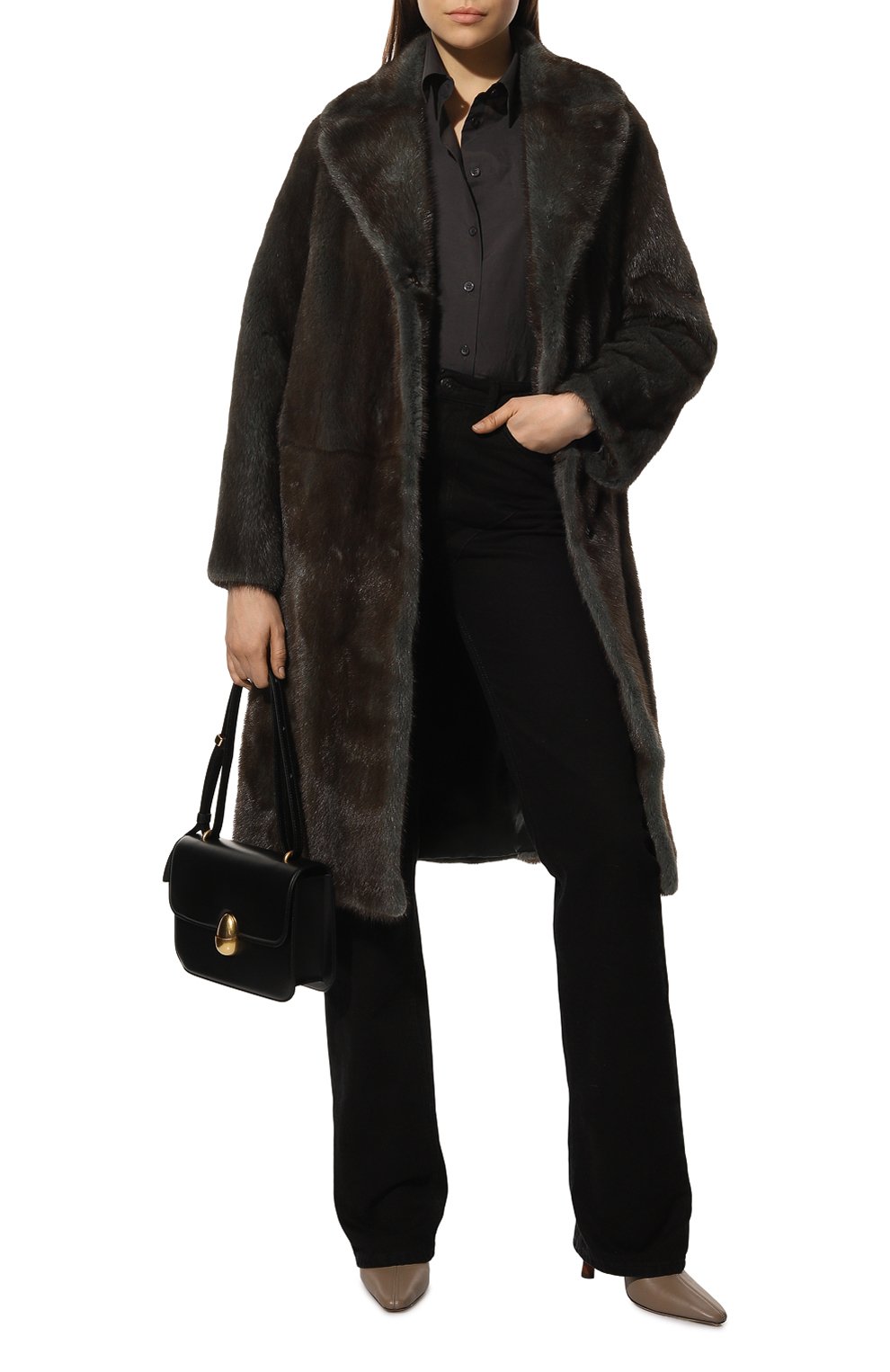 Шуба из меха норки COLOR TEMPERATURE, арт. Н,Т-6/220, фото 2