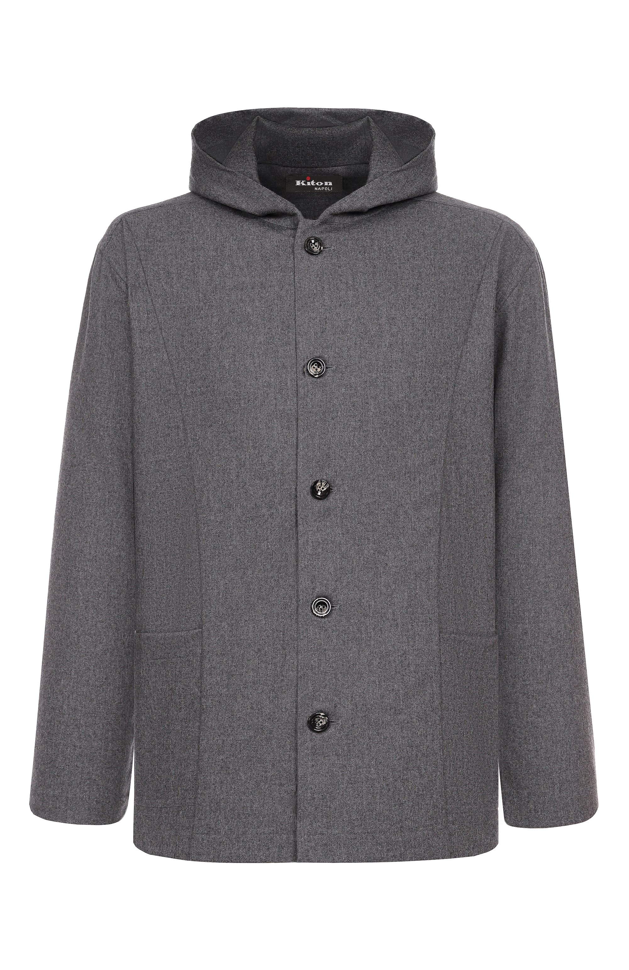 Шерстяная куртка-рубашка KITON, арт. UMCLUCAK0124G02, фото 1