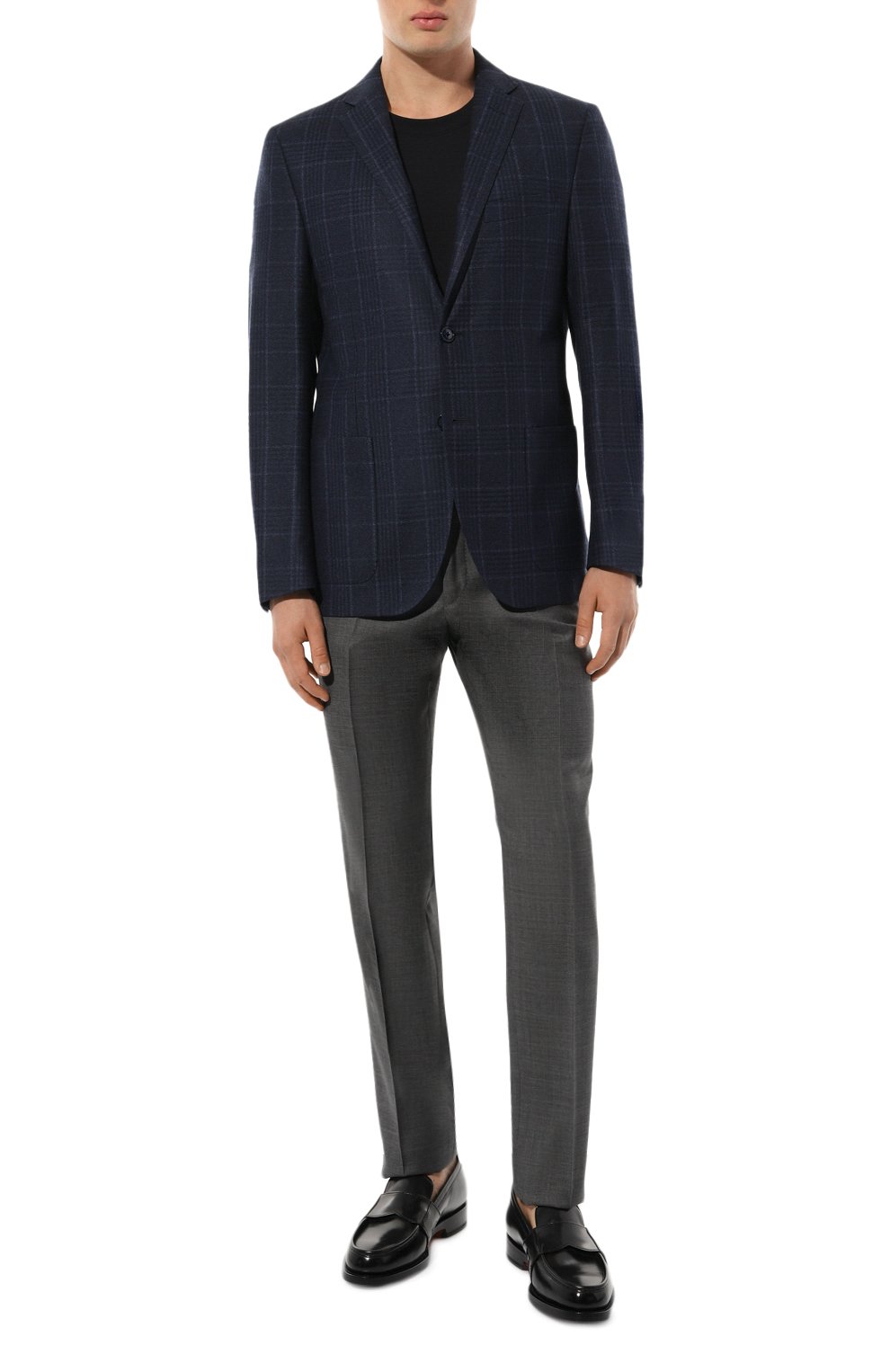 Шерстяные брюки CORNELIANI, арт. 925B01-3817087, фото 2