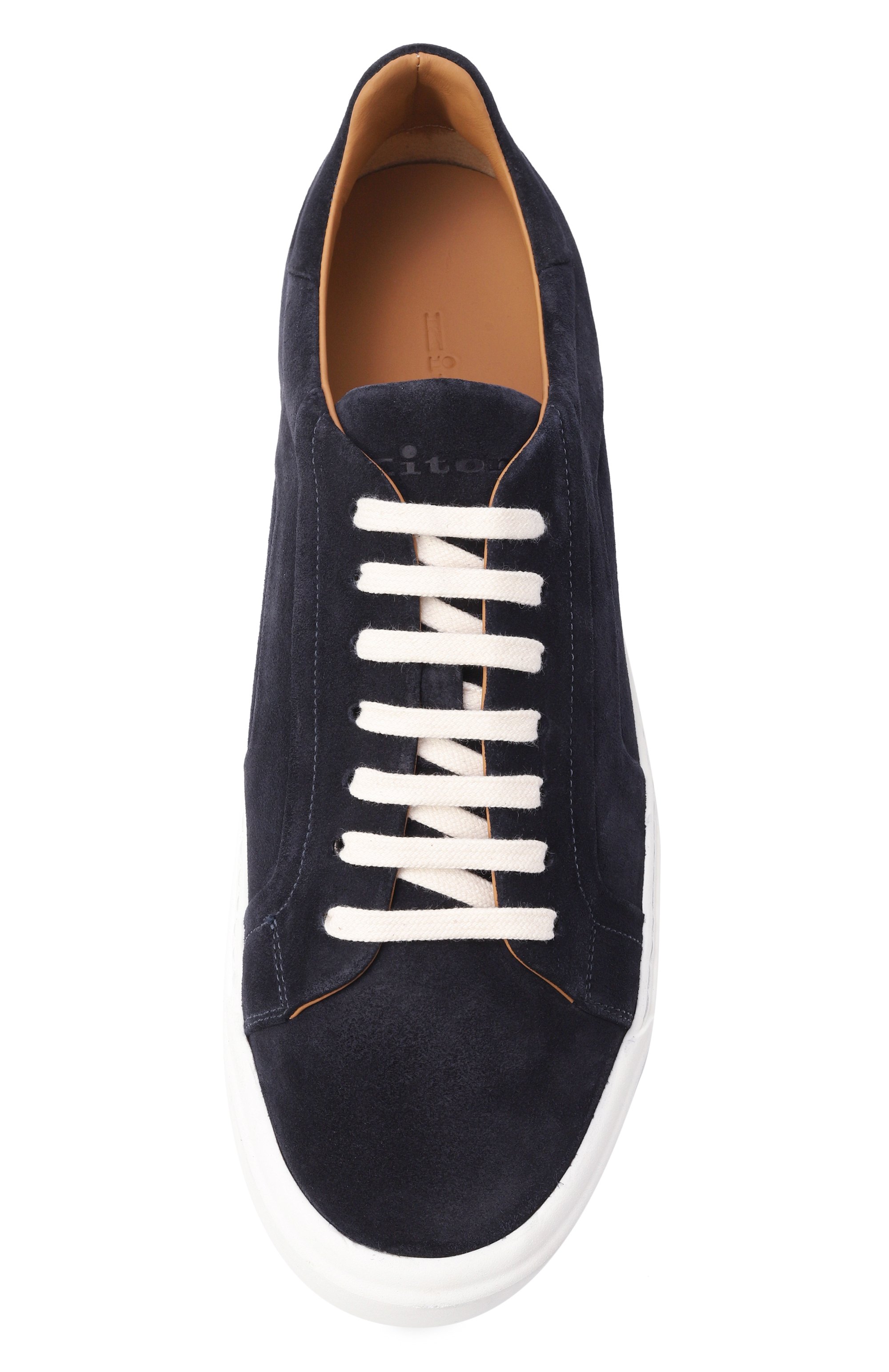 Замш�евые кеды KITON, арт. USSA268N0119007, фото 6