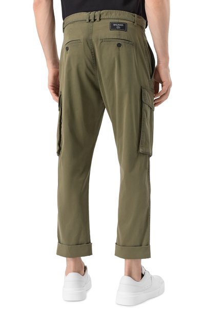 Хлопковые брюки-карго BALMAIN, арт. EH1PQ340/CF87, фото 4