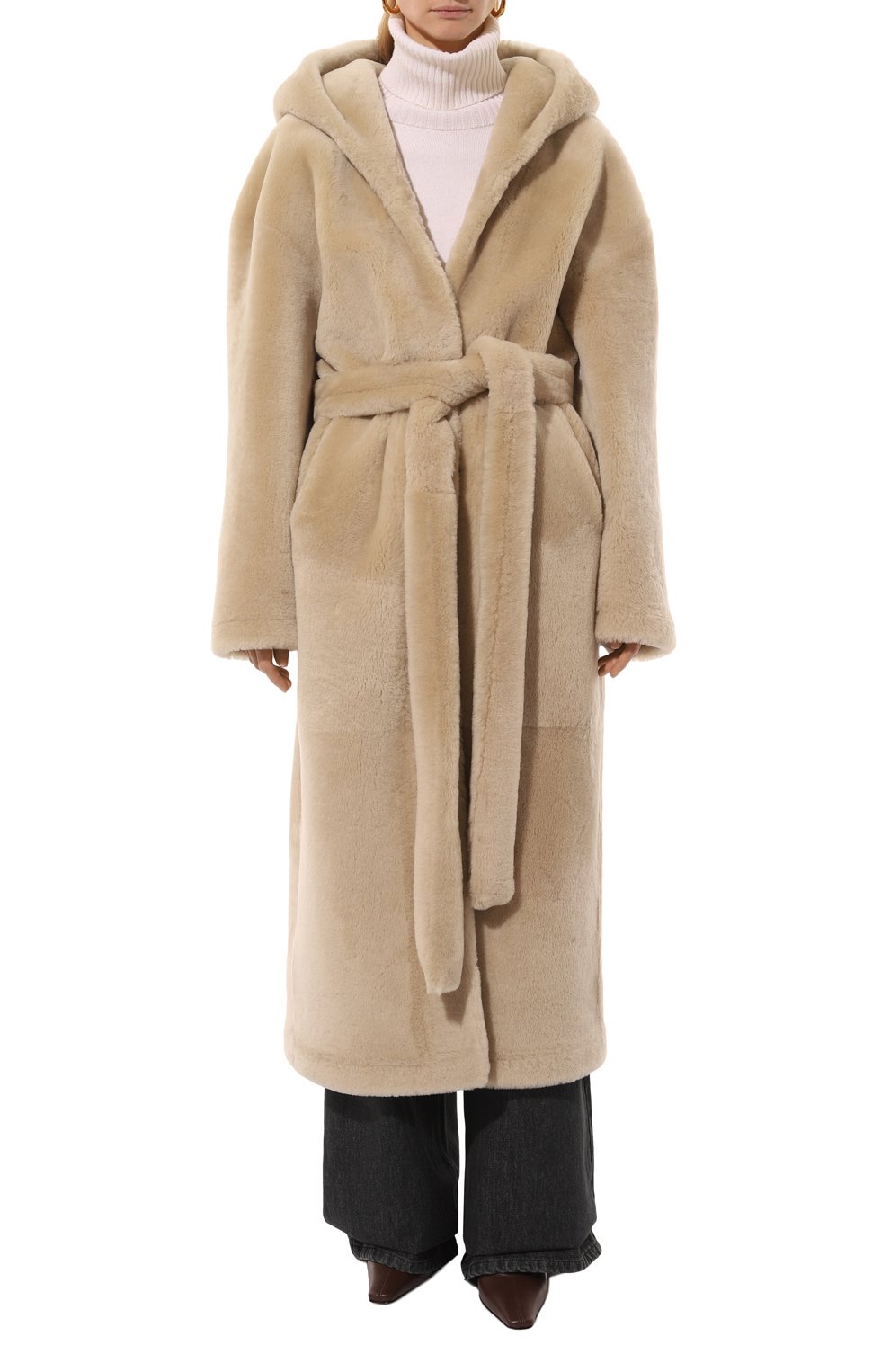 Двусторонняя дубленка из овчины JACOB LEE, арт. WSC0318AW24MC, фото 3