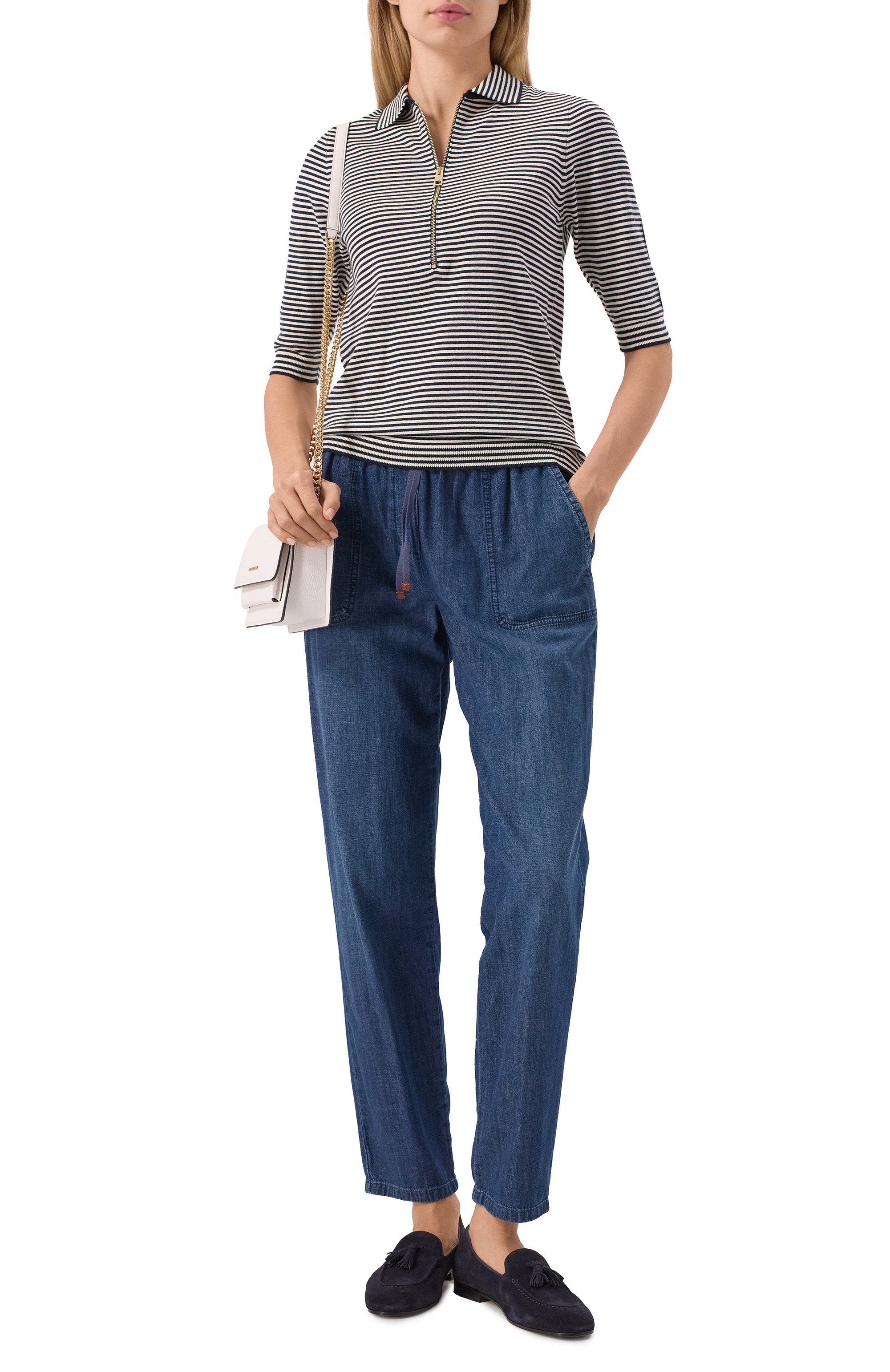 Джинсы LORENA ANTONIAZZI, арт. P2552PA80A/9955, фото 2