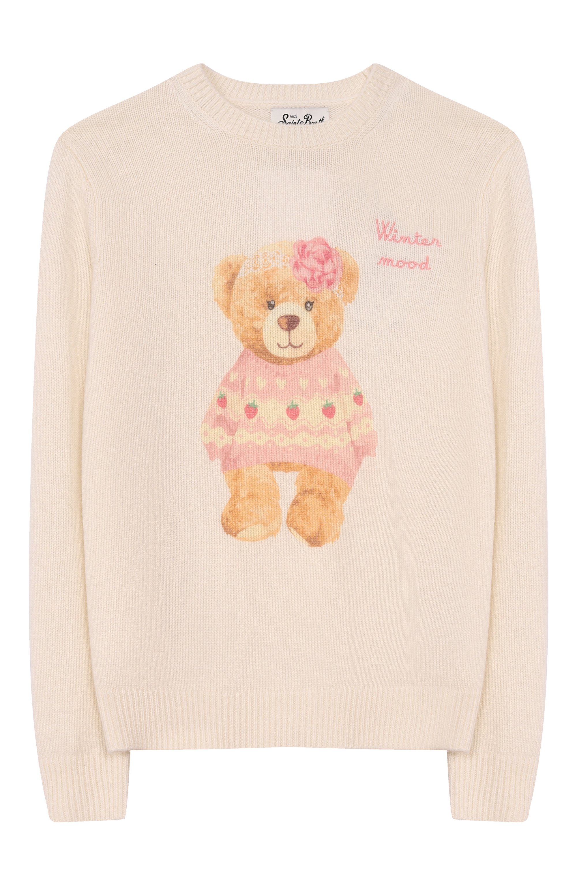 Пуловер из шерсти и вискозы MC2 SAINT BARTH, арт. PRC0015-01770I/PRINCESS PRINT_001, фото 1