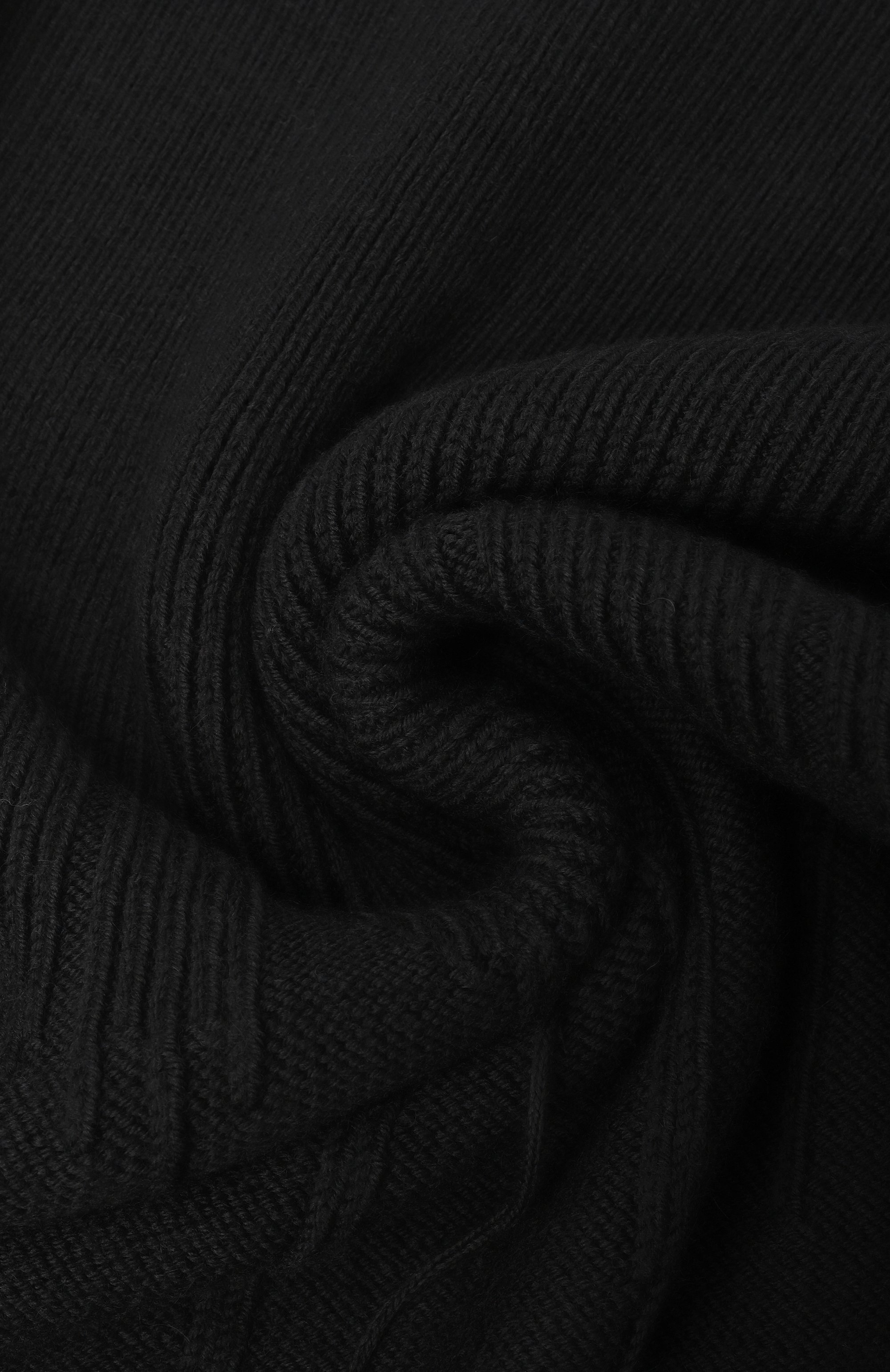 Шерстяной шарф-снуд ANDREA YA'AQOV черного цвета по цене 32050 руб., арт. 25MMAG04/W00L, фото 3 Шерстяной шарф-снуд ANDREA YA'AQOV, арт. 25MMAG04/W00L, фото 3