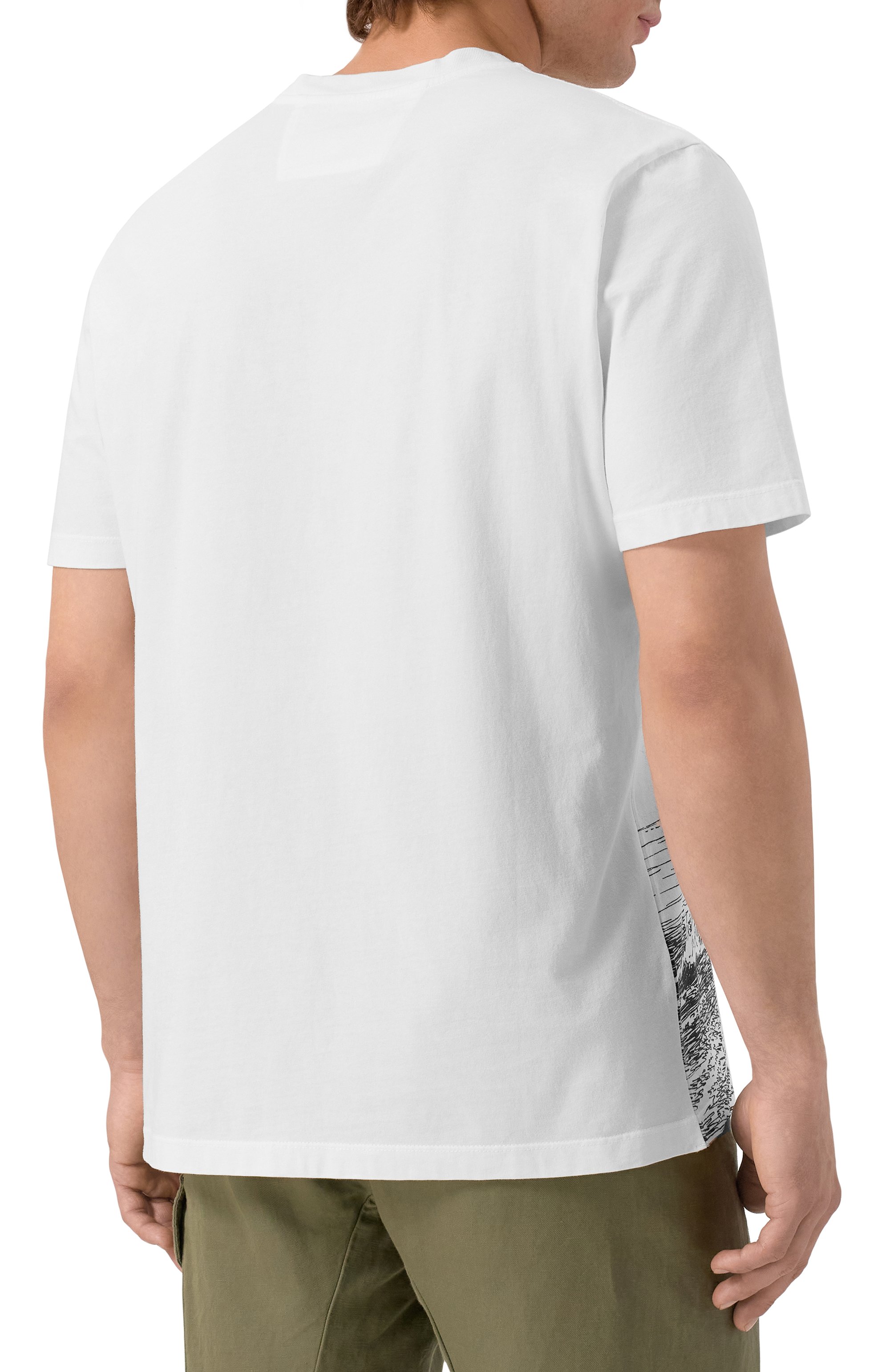 Хлопковая футболка C.P. COMPANY, арт. 18CMTS318A005431G, фото 4