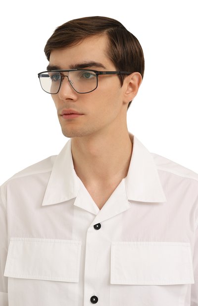 Оправа IC! BERLIN, арт. IB-AMG 08 VENICE GREEN BRIDGE-BLACK RX-CLEAR D0NNE, фото 2