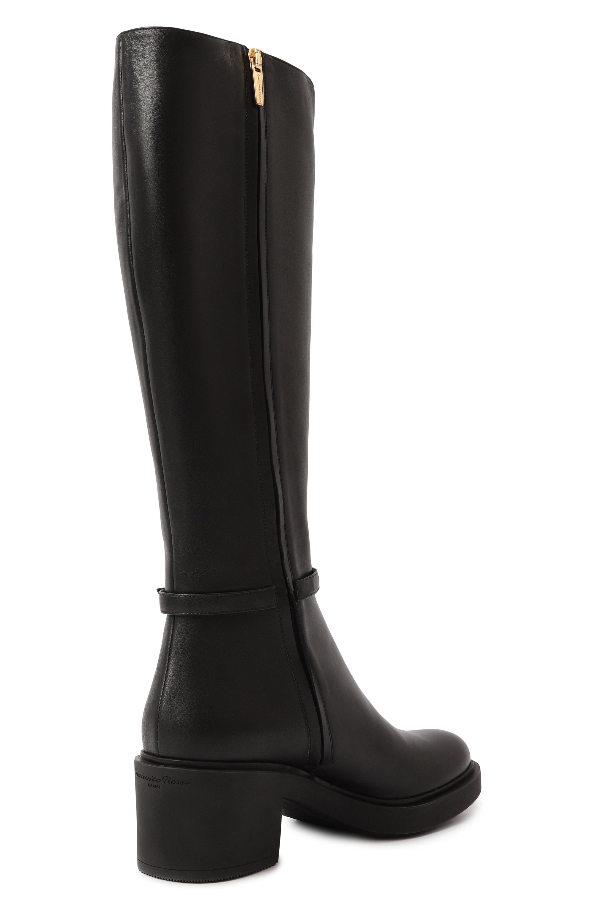 Кожаные сапоги ribbon dumont 45 GIANVITO ROSSI, арт. G80385.45G0M.VGINER0, фото 5