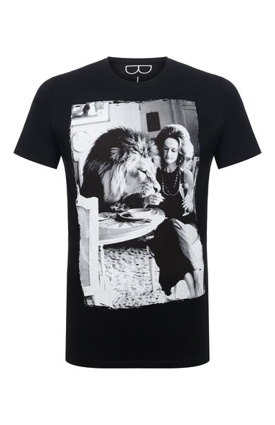 Хлопковая футболка BISIBIGLIO, арт. DINNER LI0N/RIF (C0TT0NE PESANTE), фото 1