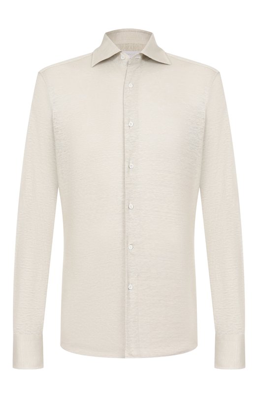 Льняная рубашка MVST SLIM/GABRIELLE/R0UND/800-JERSEY Бежевый SLIM/GABRIELLE/R0UND/800-JERSEY