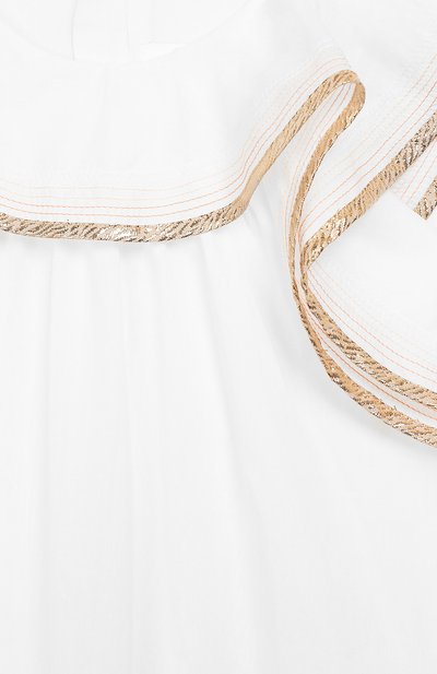 Хлопковое платье CHLOÉ, арт. C12720/6A-12A, фото 3