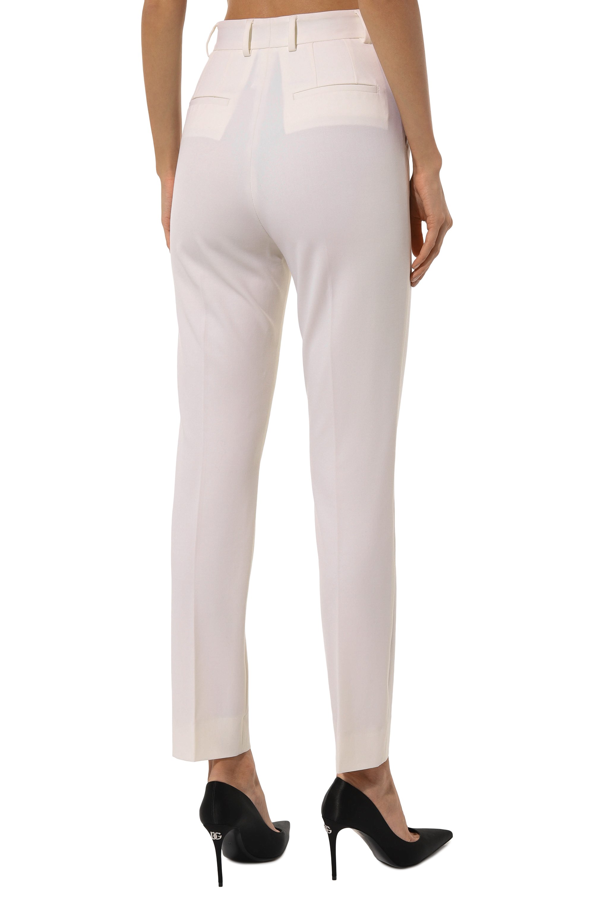 Шерстяные брюки DOLCE & GABBANA, арт. FTAM2T/GDCJH, фото 4