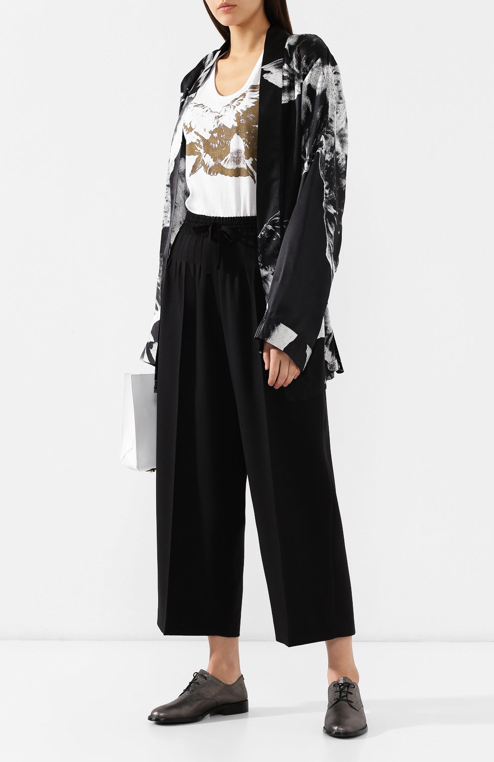 Хлопковая майка ANN DEMEULEMEESTER, арт. 1901-3955-240-001, фото 2