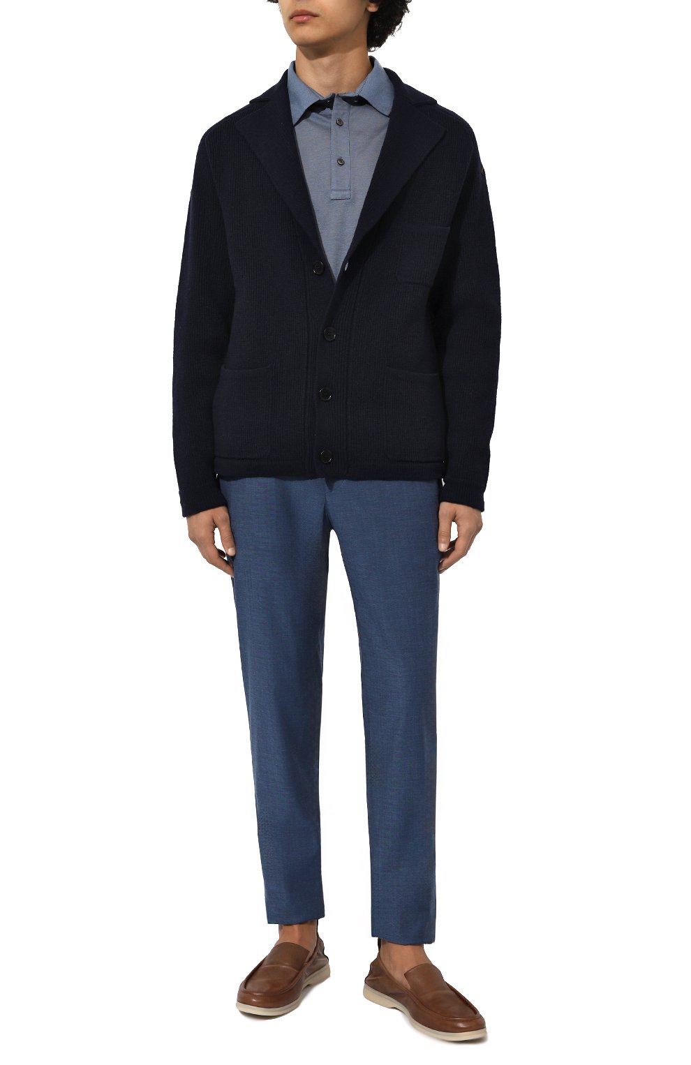 Хлопковое поло PAUL&SHARK, арт. 14311702, фото 2