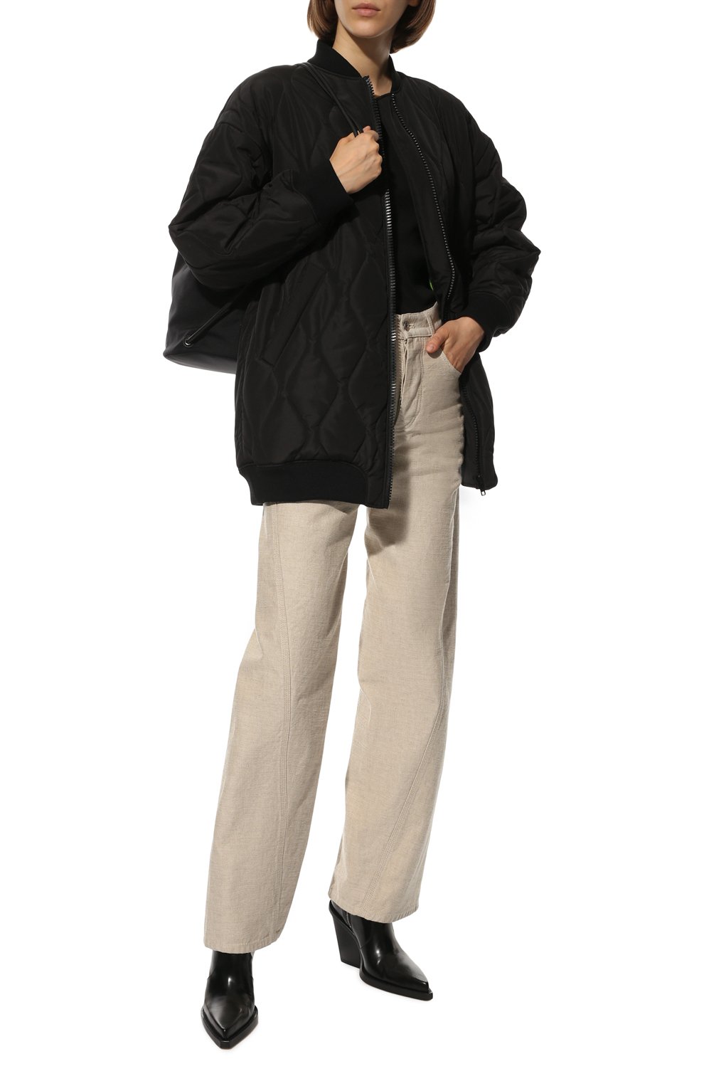 Стеганный бомбер MSGM, арт. 3341MDH19Y 227510, фото 2