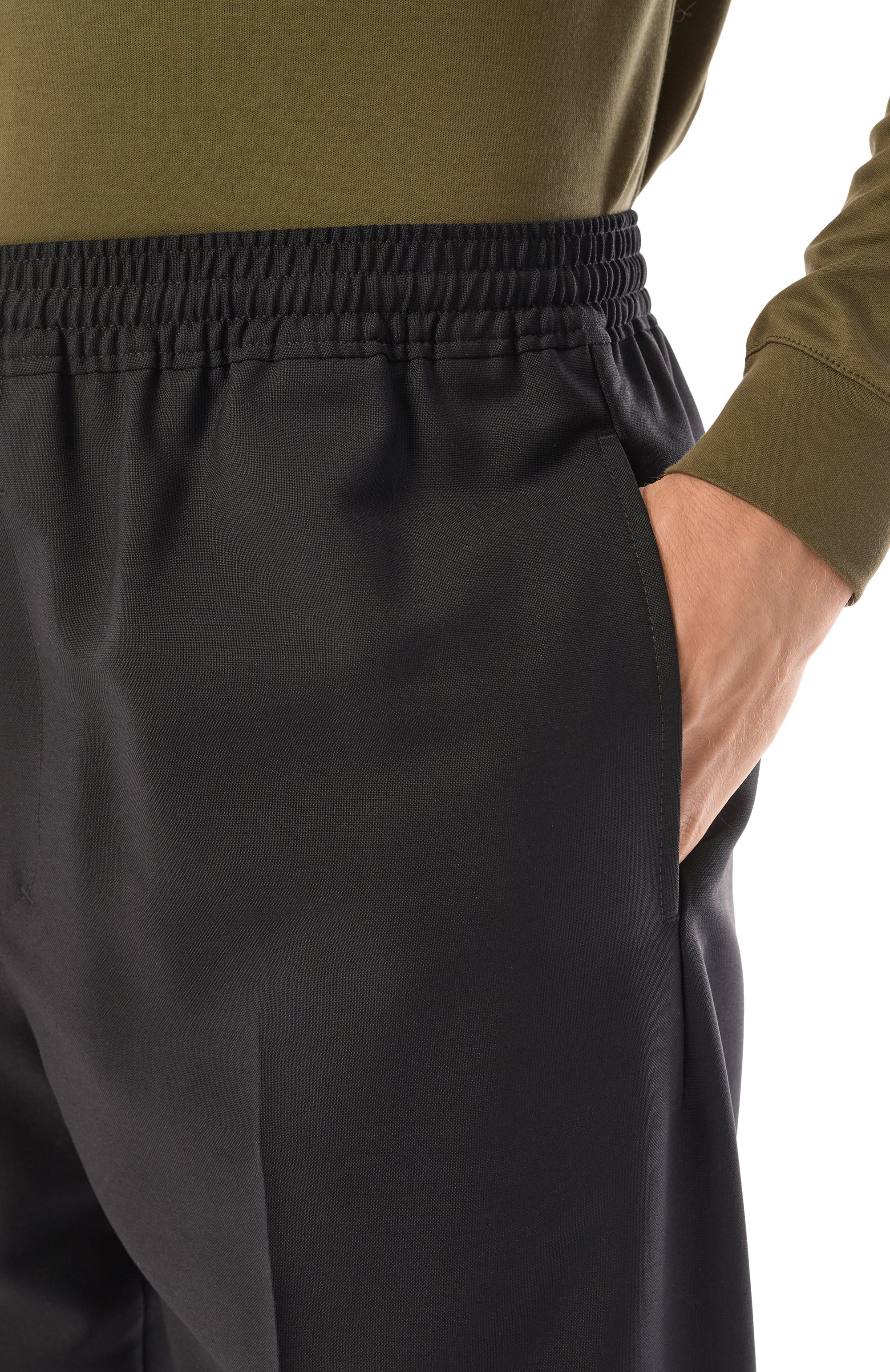 Шерстяные брюки GIVENCHY, арт. BM51DG/100H, фото 5