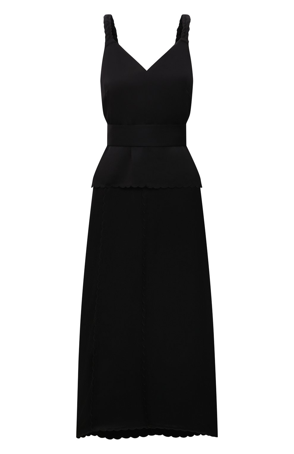 Платье из шелка и вискозы JIL SANDER, арт. JSCT502680-WT290900, фото 1