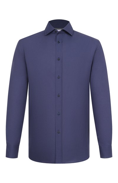 Мужская хлопковая рубашка BRUNELLO CUCINELLI, арт. MA6740627