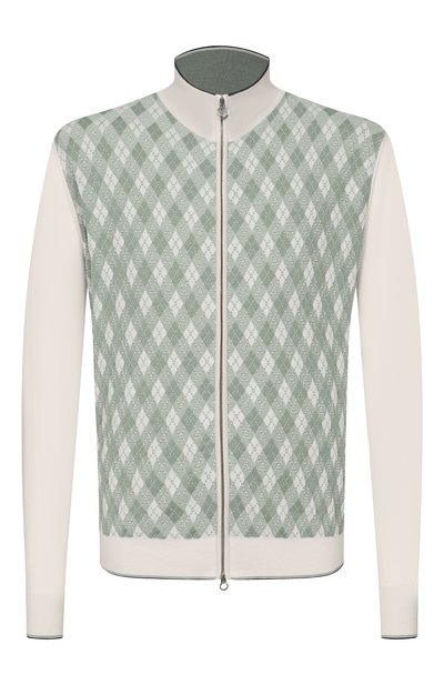 Мужской кардиган из хлопка и шелка STEFANO RICCI, арт. K414017R30/F26268