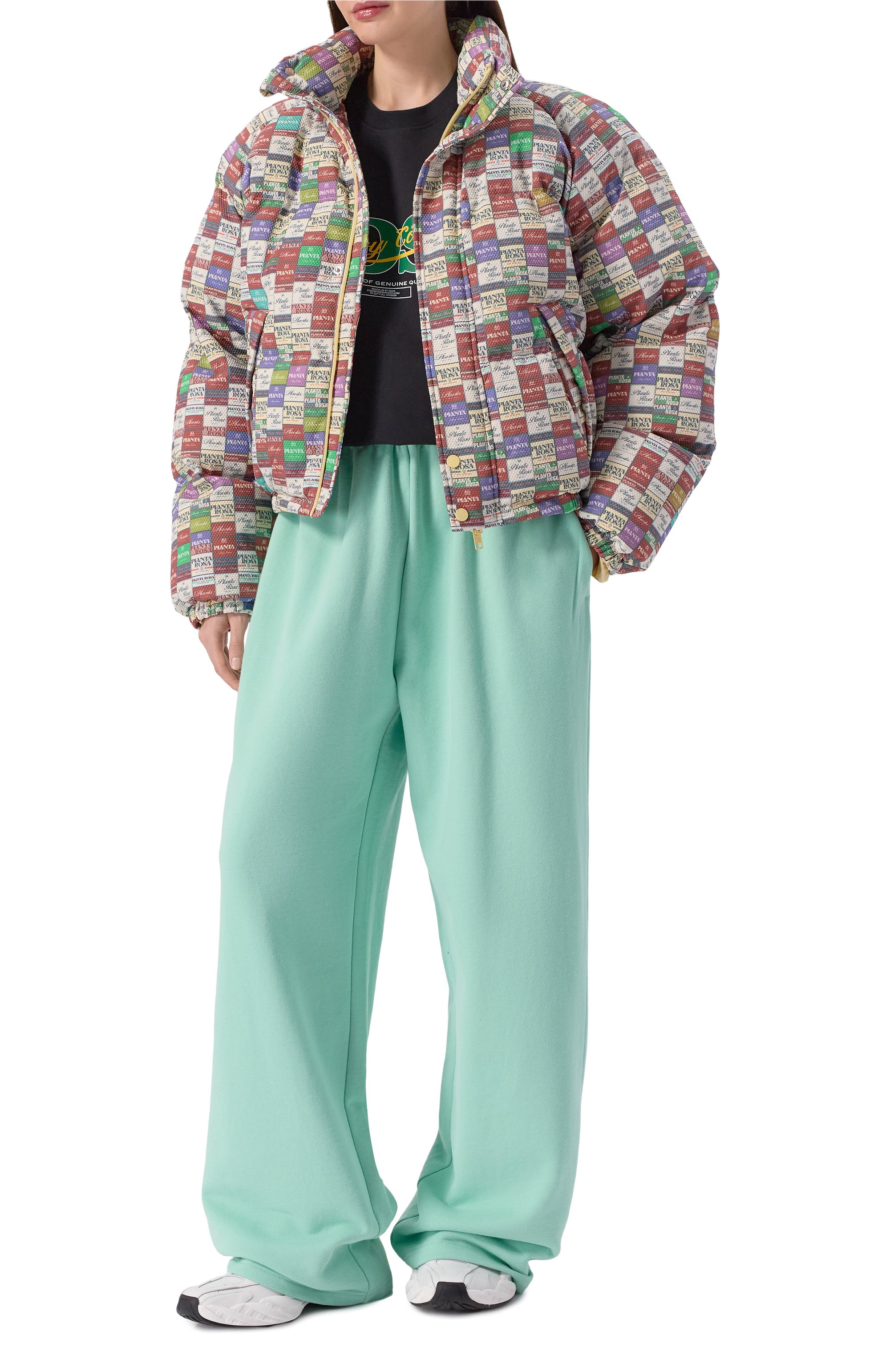 Пуховик PLANTA ROSA, арт. PR/DJ005/PRINTWALLPAPER, фото 5