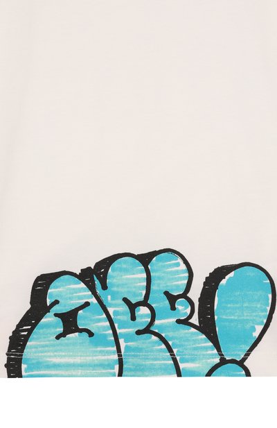 Хлопковая футболка OFF-WHITE, арт. 0BAA002S25JER005/4-12, фото 3