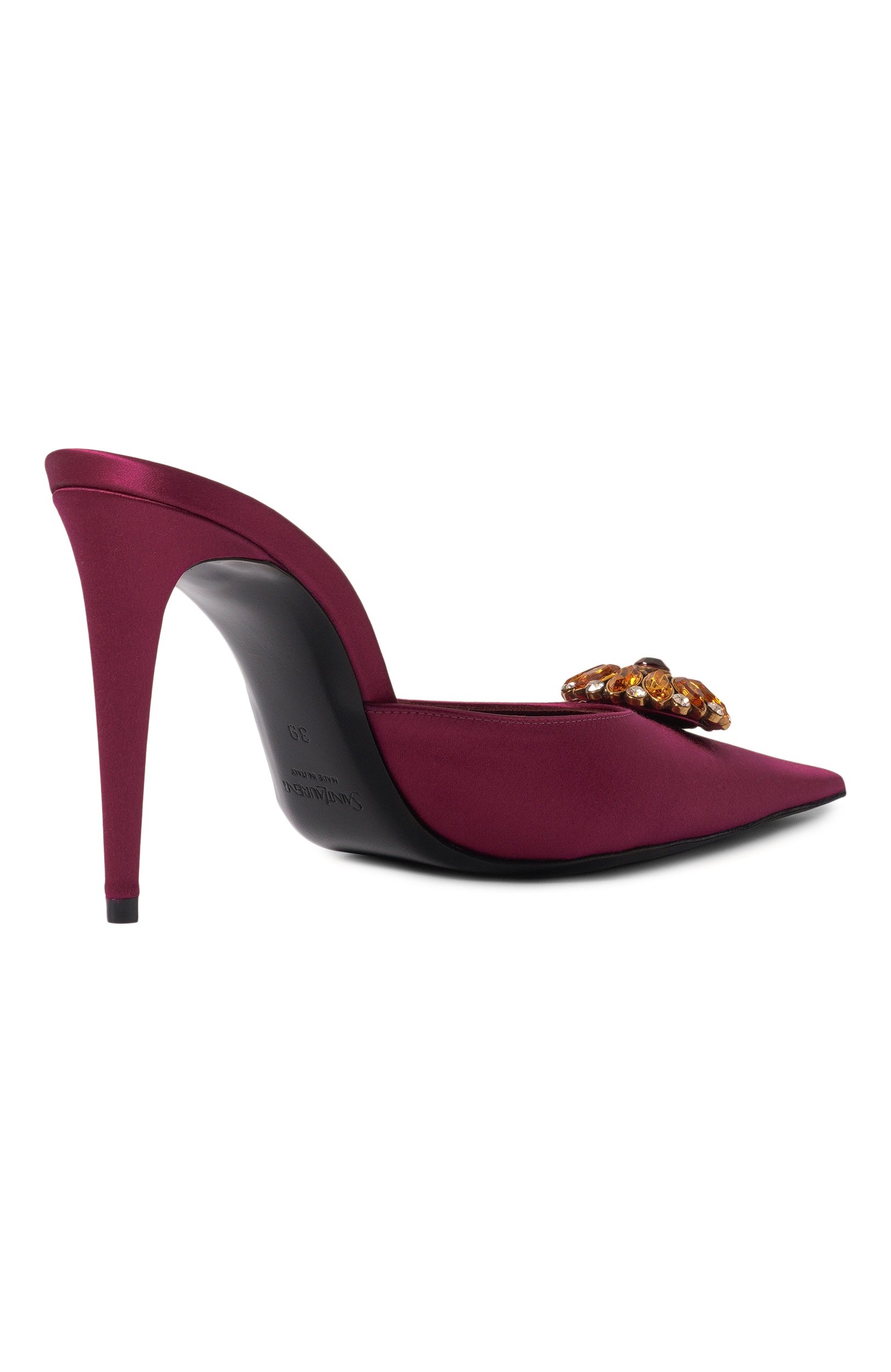 Текстильные мюли cosmo SAINT LAURENT, арт. A001GX/9QNDG, фото 5