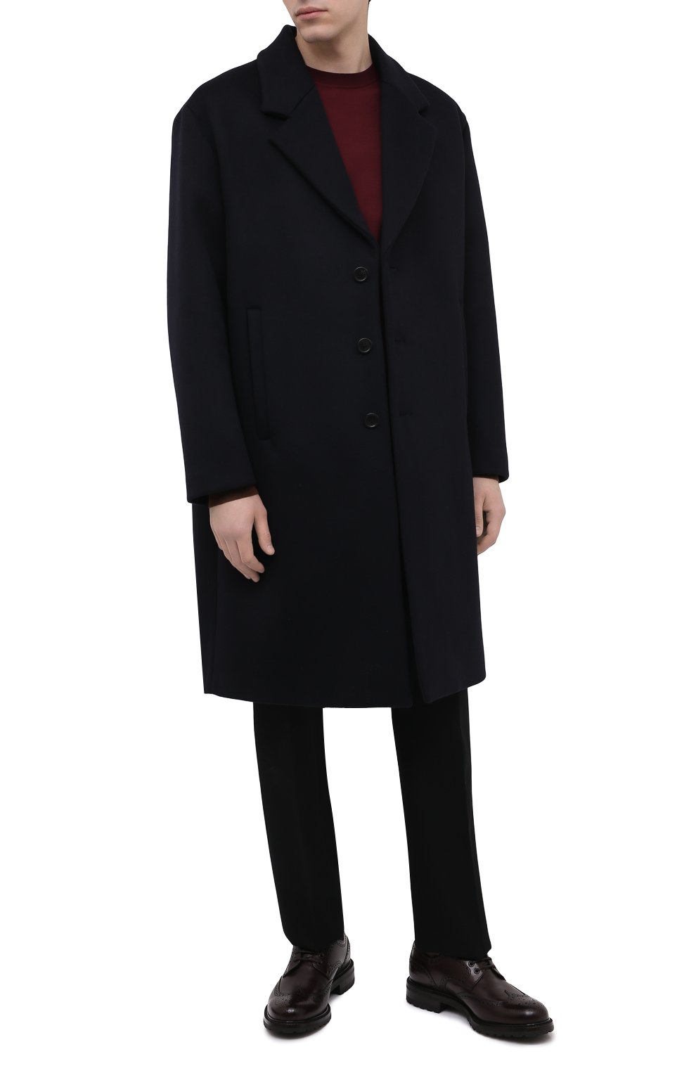 Кожаные дерби PRADA, арт. 2EF052-3F98-F0DFH-A000, фото 2