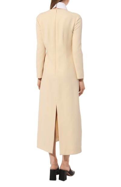 Платье из шелка и шерсти GUCCI, арт. 669265 ZAHZY, фото 4