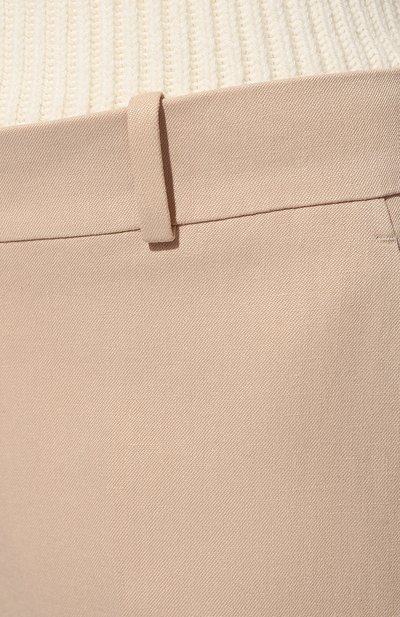 Льняные брюки LORO PIANA светло-бежевого цвета по цене 119000 руб., арт. FAM3729, фото 5 Льняные брюки LORO PIANA, арт. FAM3729, фото 5