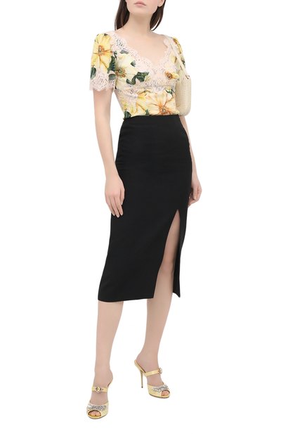 Текстильные мюли keira 105 DOLCE & GABBANA, арт. CR1088/AW102, фото 2