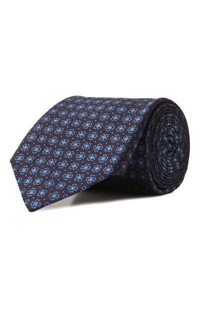 Мужской шелковый галстук CANALI, арт. 18/HJ04141