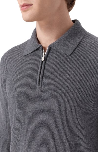 Кашемировое поло BRUNELLO CUCINELLI, арт. M2229525, фото 5