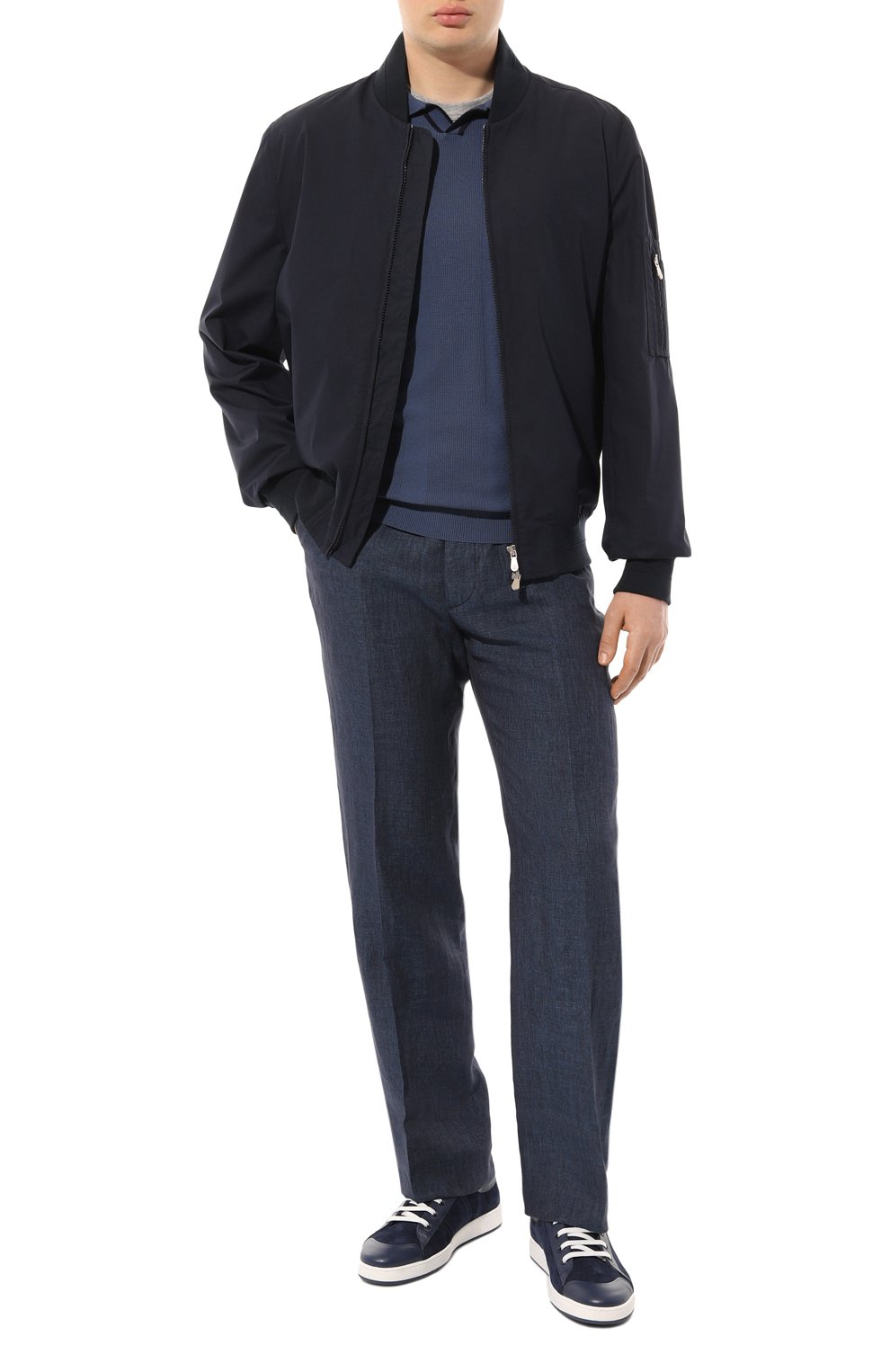 Хлопковое поло CORNELIANI, арт. 93M513-9325119, фото 2