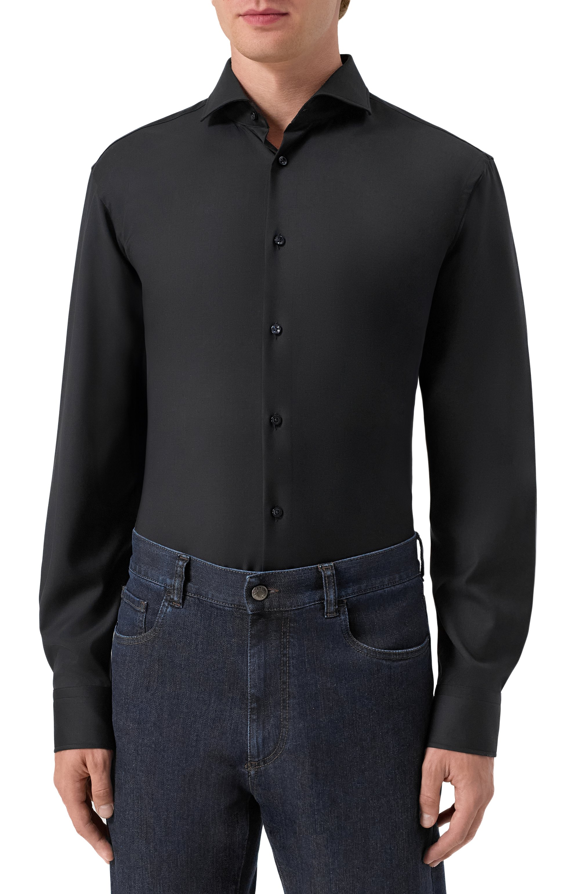 Шерстяная сорочка BOSS, арт. 50545150, фото 3