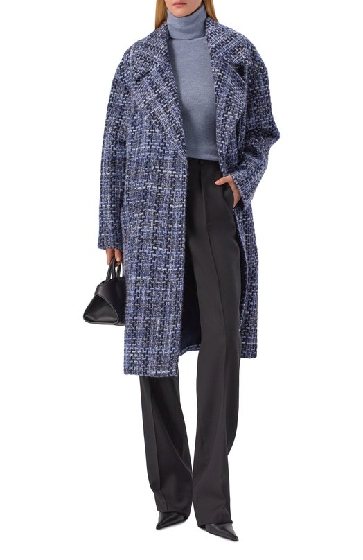 Пальто из кашемира и шелка MVST M25.1PW.C004/UBERTIN0 1177 Синий  M25.1PW.C004/UBERTIN0 1177 Фото 2