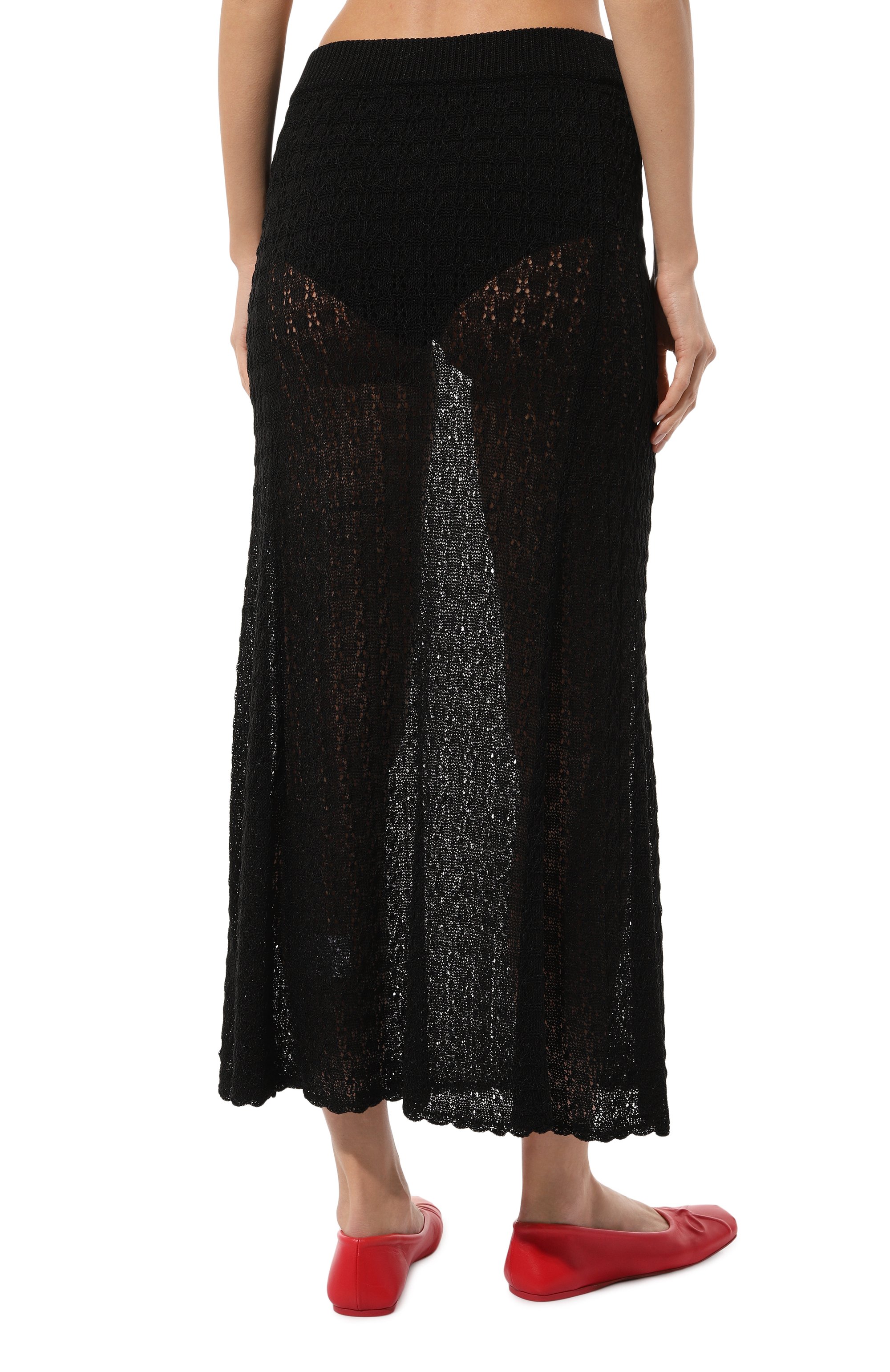 Юбка из вискозы GANNI, арт. K2269/2677, фото 4