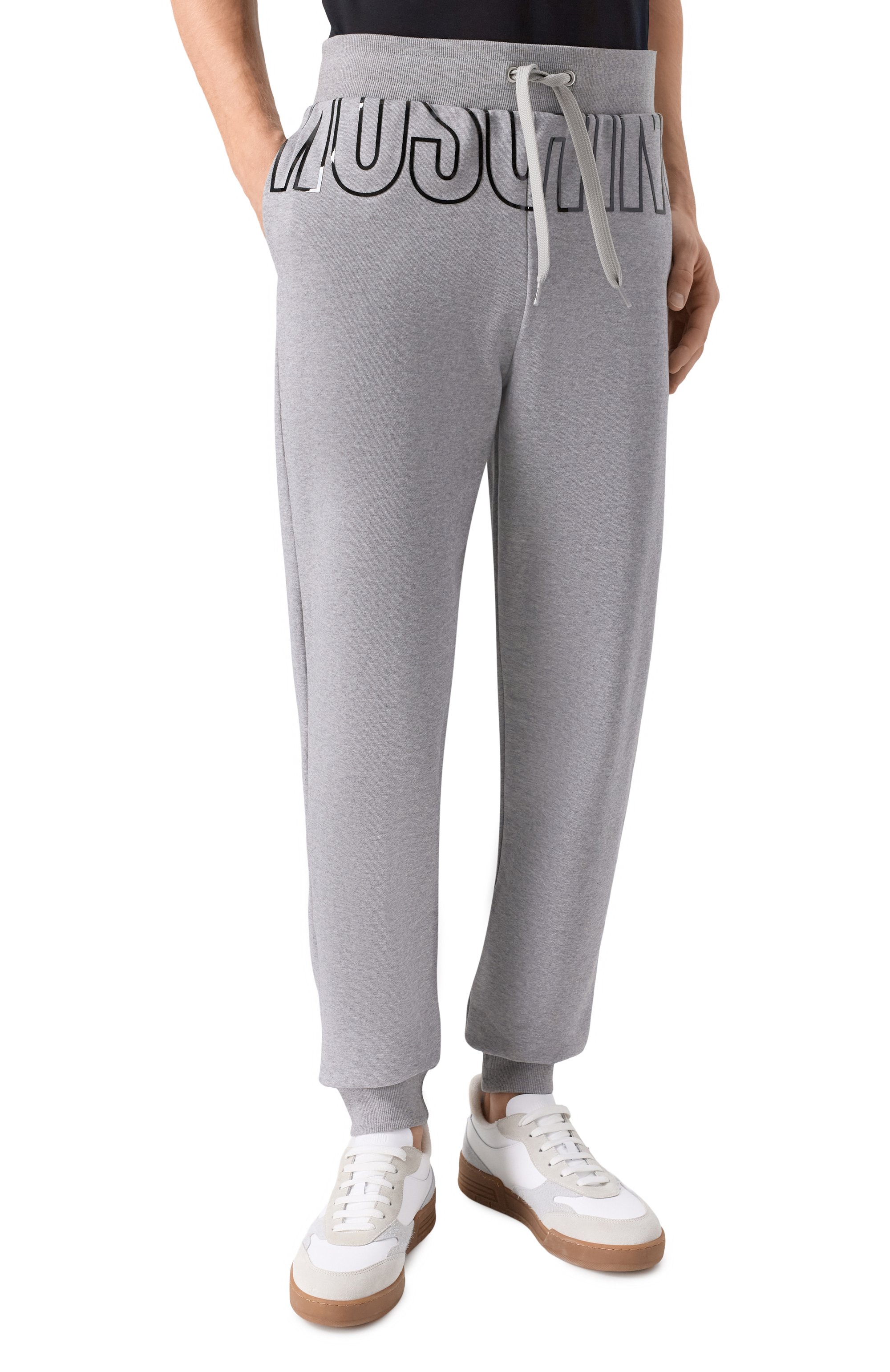 Хлопковые джоггеры MOSCHINO, арт. A6810/4319, фото 3