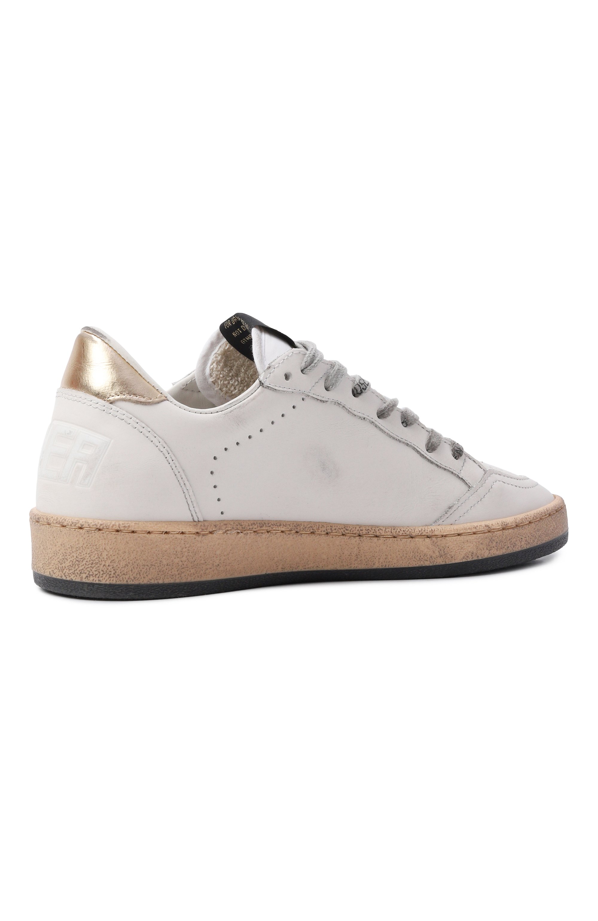 Кожаные кеды ball star GOLDEN GOOSE DELUXE BRAND, арт. GWF00117.F007275, фото 5