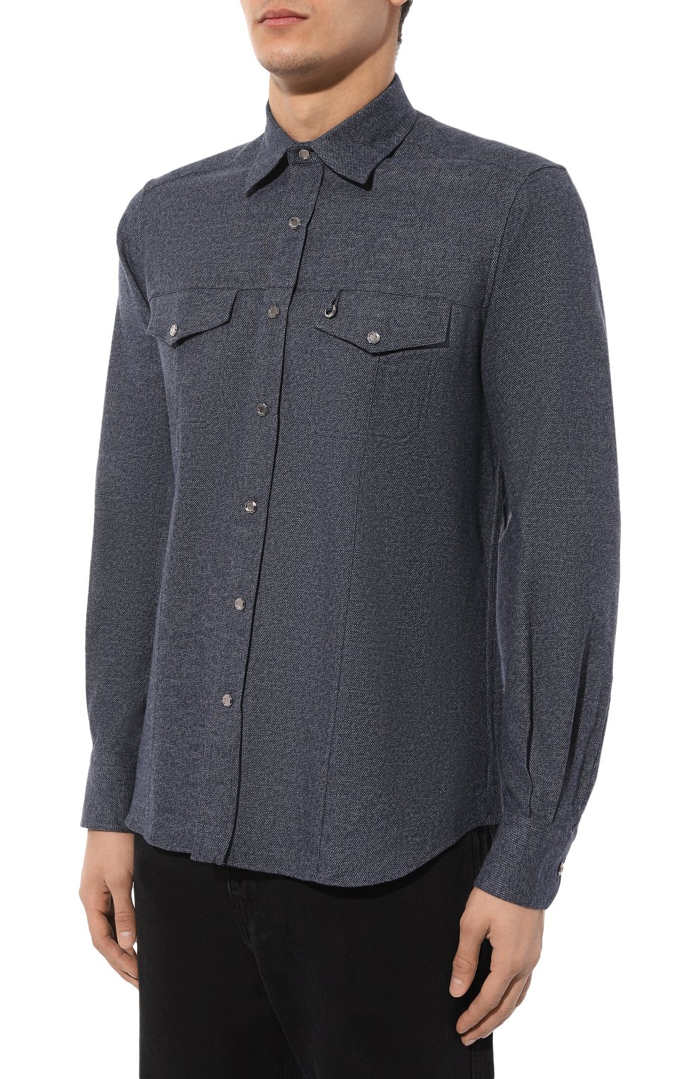 Хлопковая рубашка STEFANO RICCI, арт. MC007067/TB2601, фото 3