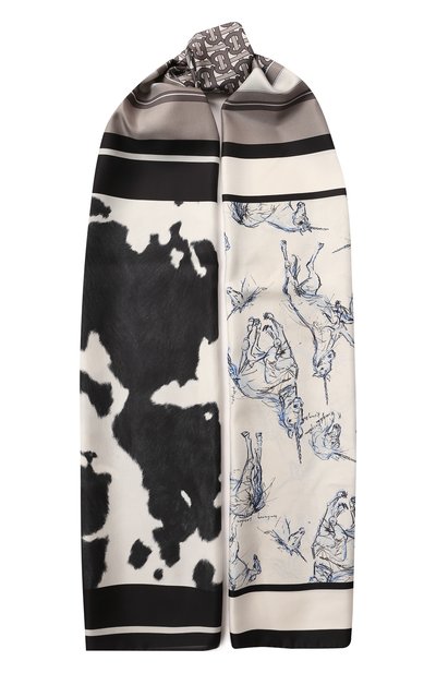 Шелковый шарф BURBERRY, арт. 8016968, фото 1