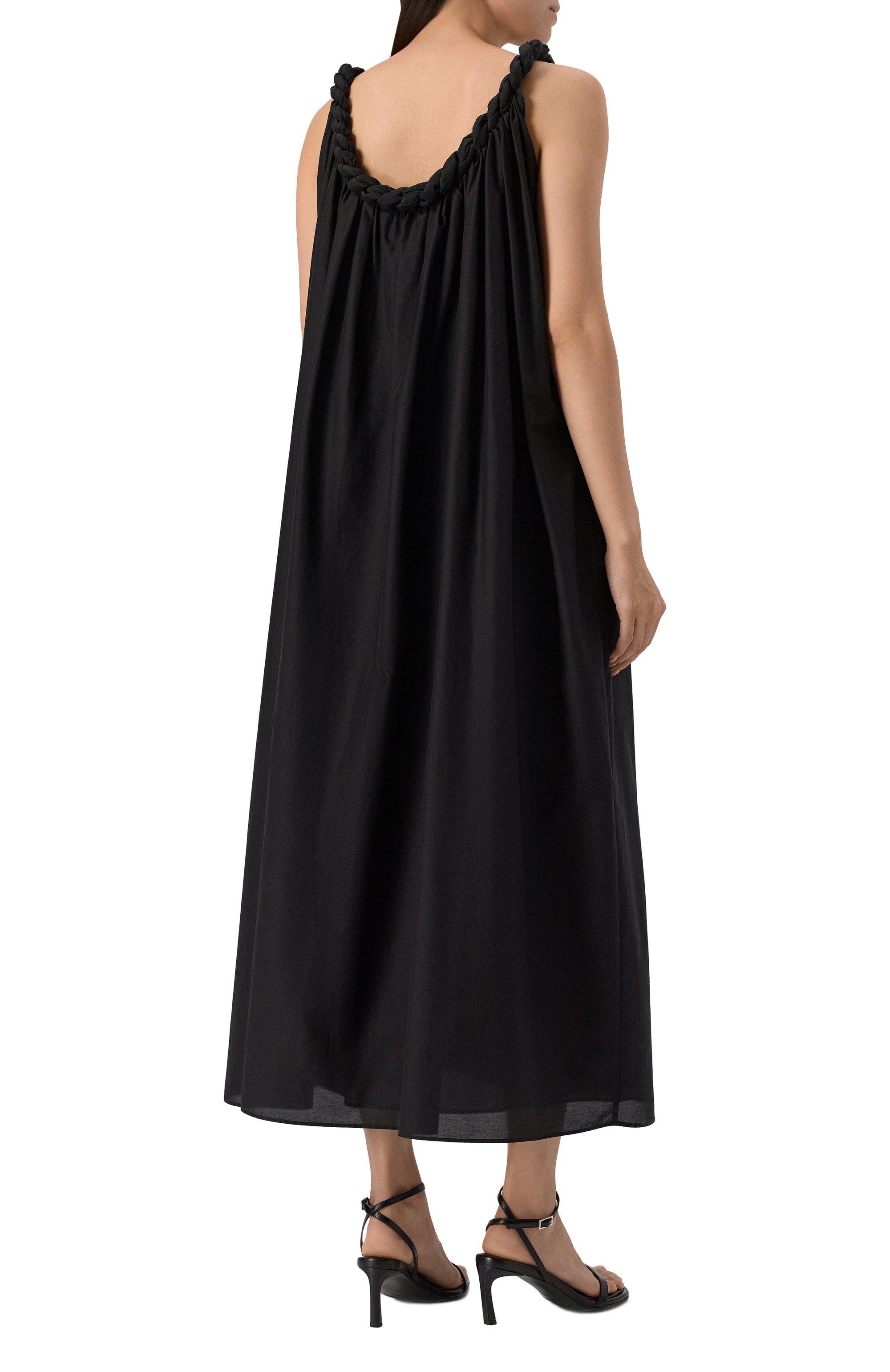 Платье из хлопка и шелка LOULOU DE SAISON, арт. KIKA, фото 4