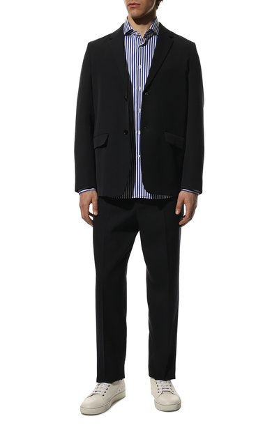 Хлопковая рубашка CORNELIANI, арт. 89P002-2111315/00, фото 2