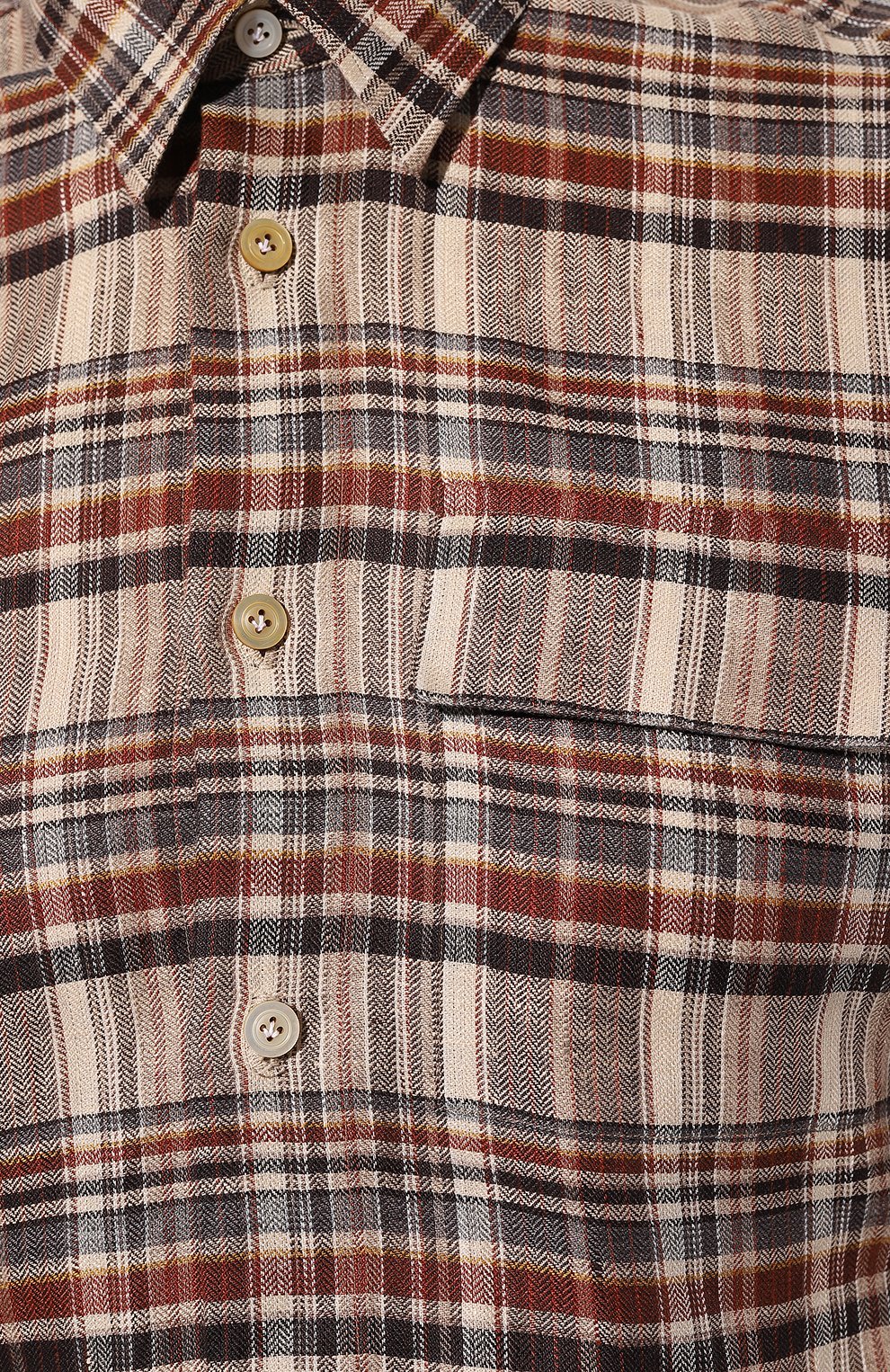 Льняная рубашка KITON, арт. UMCBUBAH0841404, фото 5