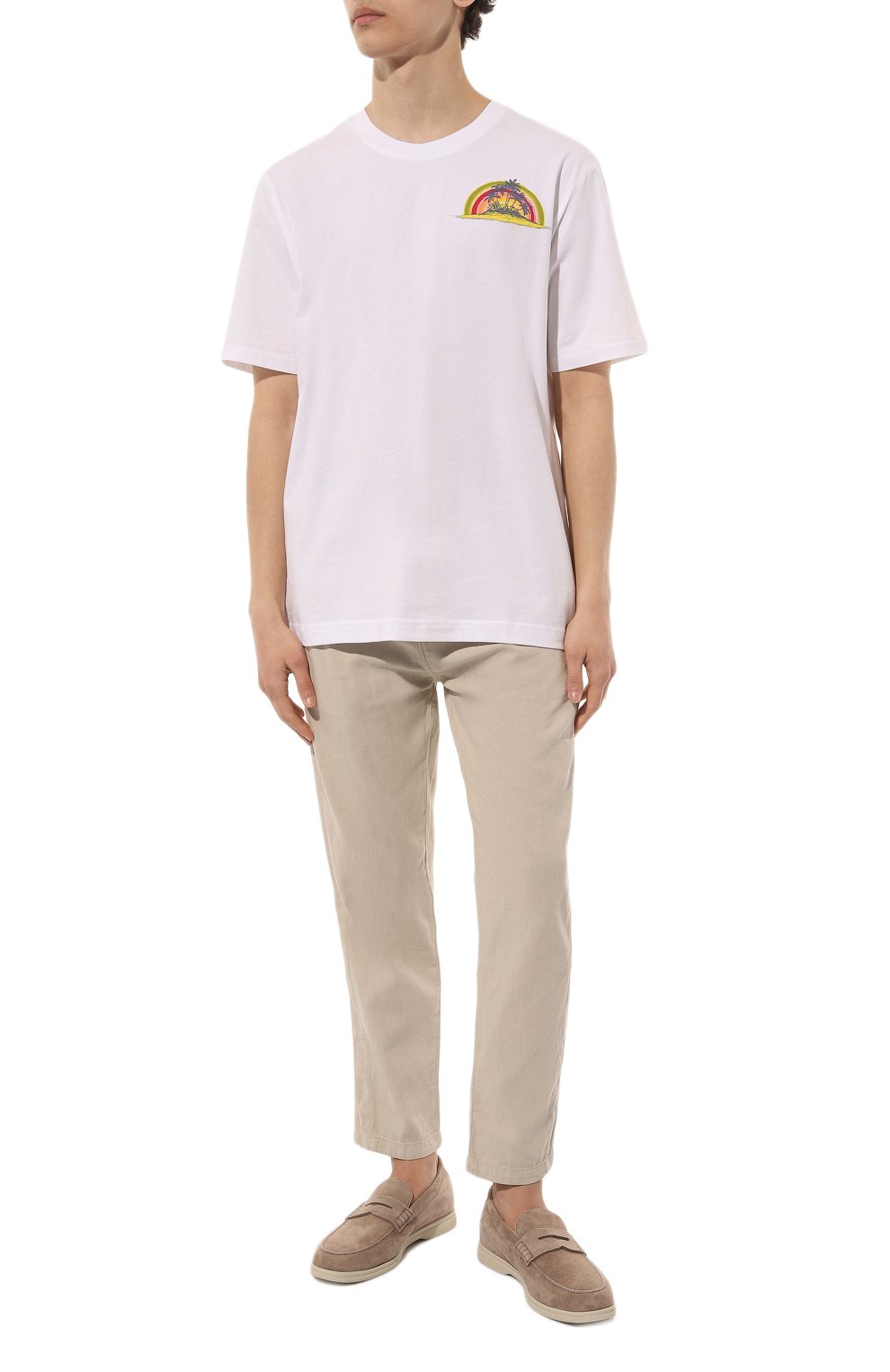 Брюки из хлопка и льна LA MARTINA, арт. VMT015/TW445, фото 2