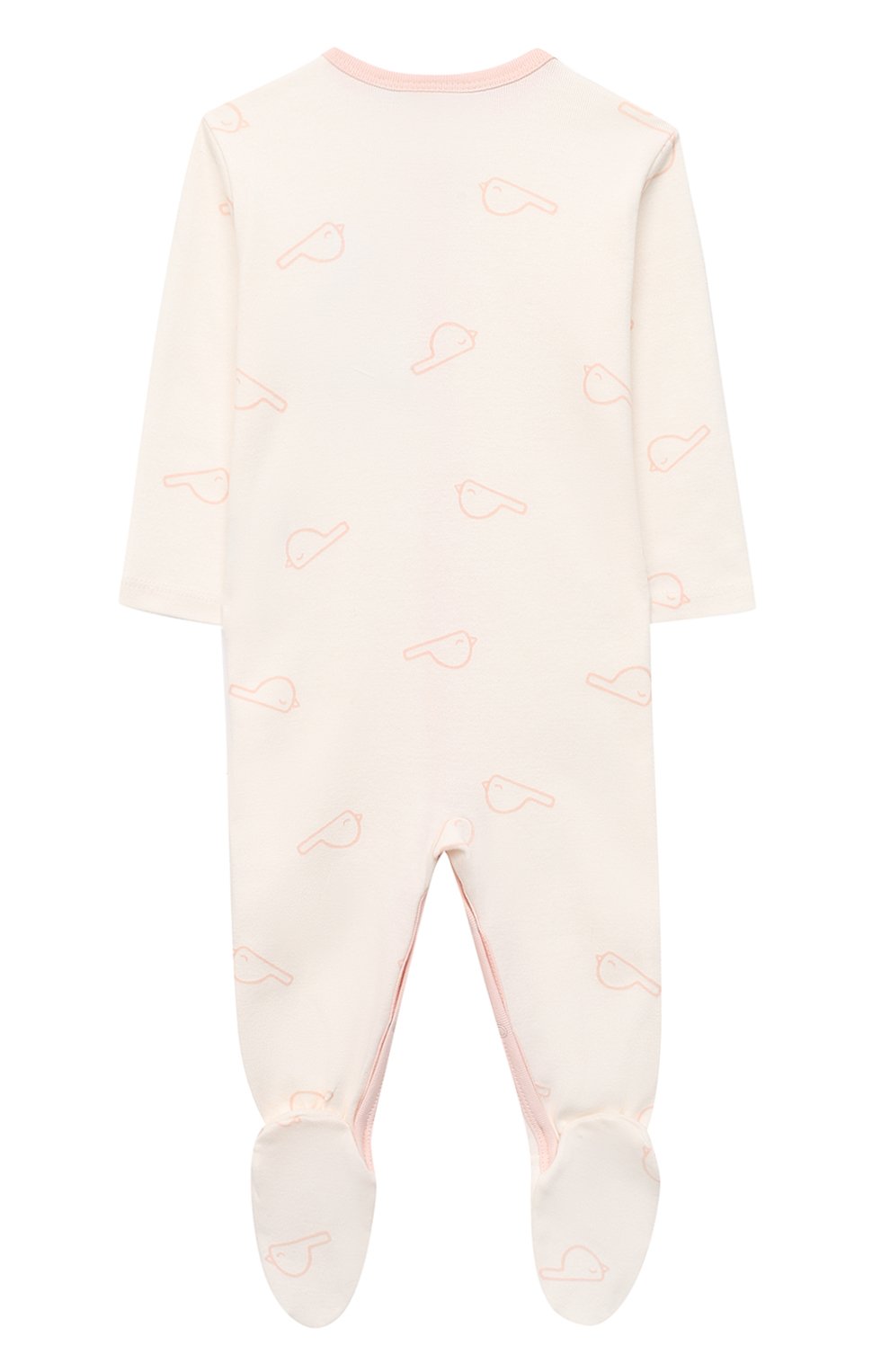 Хлопковый комбинезон SANETTA белого цвета по цене 5160 руб., арт. 12017, фото 2 Хлопковый комбинезон SANETTA, арт. 12017, фото 2