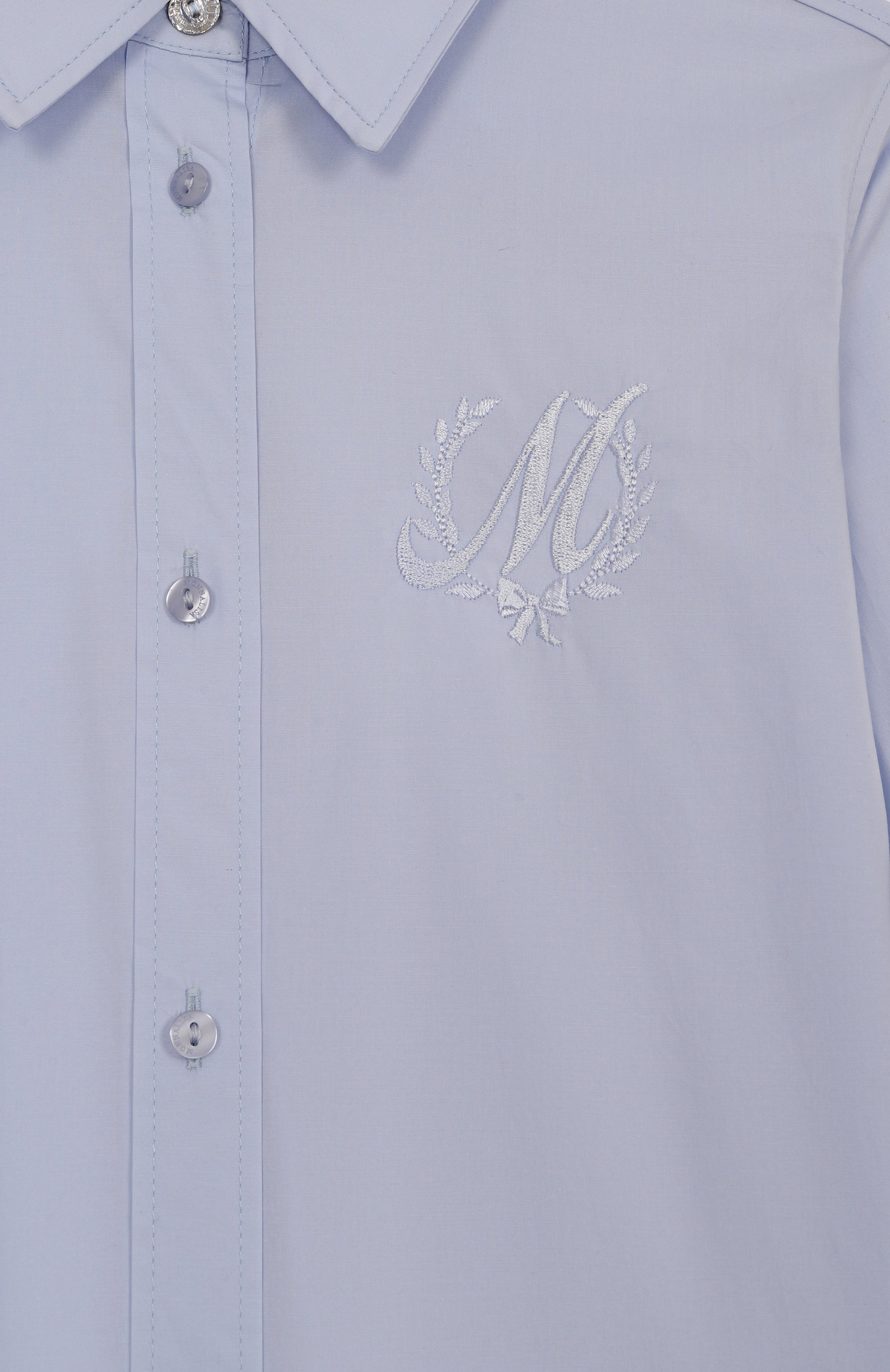 Хлопковая рубашка MONNALISA, арт. 18FIZZ, фото 3