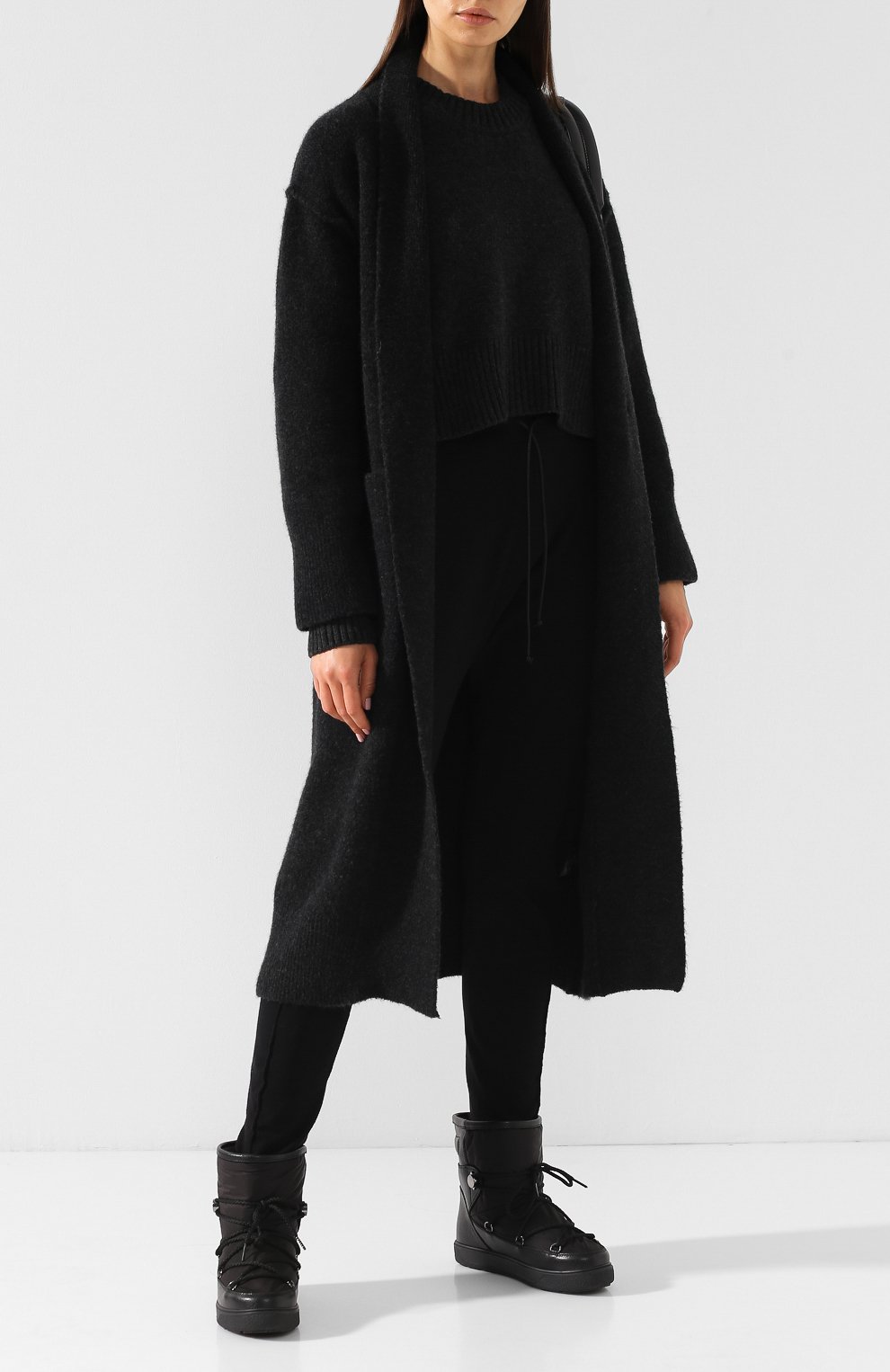 Утепленные сапоги stephanie на шнуровке MONCLER, арт. D2-09A-20315-00-01529, фото 2