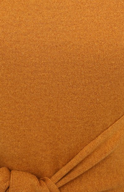 Шерстяной пуловер JW ANDERSON оранжевого цвета по цене 66750 руб., арт. KW0339 YN0054, фото 5 Шерстяной пуловер JW ANDERSON, арт. KW0339 YN0054, фото 5