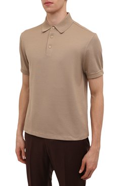 Поло из шелка и хлопка BRIONI, арт. UJGZ0L/P0608, фото 3